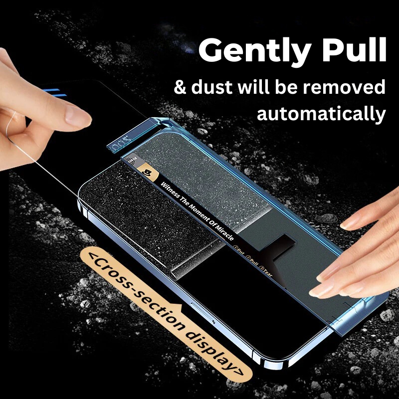 Screen Protector - Dust Free Without Bubbles